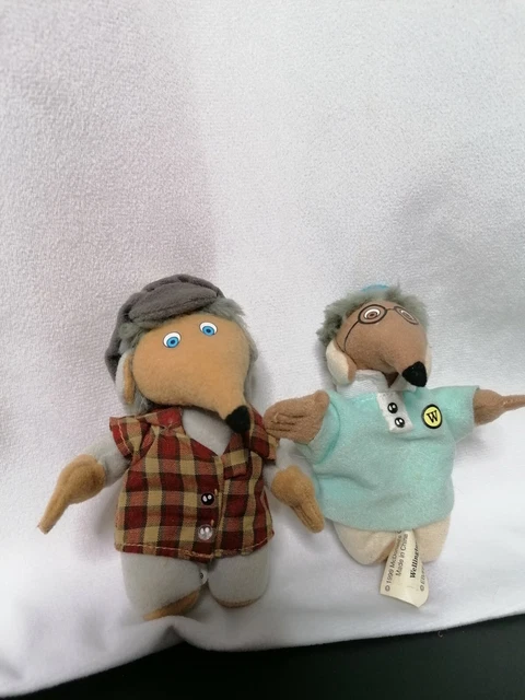 Wombles Bungo & Wellington McDonald's Happy Meal Spielzeug 1999 4