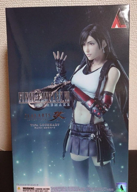 FINAL FANTASY VII FF14 Remake Tifa Lockhart Figure Play Arts Square ...