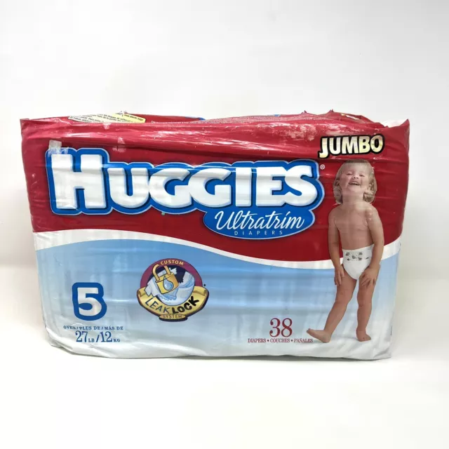 Huggies Ultra Comfort Diaper Size 5 B 27X1
