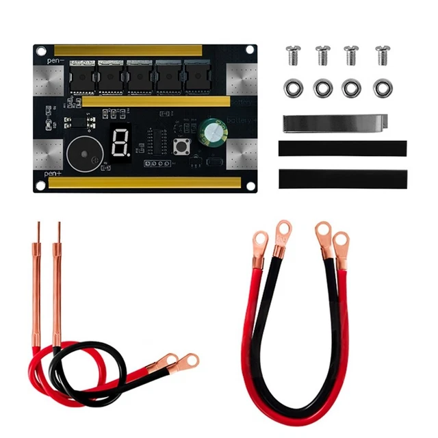 Saldatrice A Punti Mini K99 Per Batterie 18650 - Scheda Regolabile 99 Livelli, Picco 1700A, Per DIY