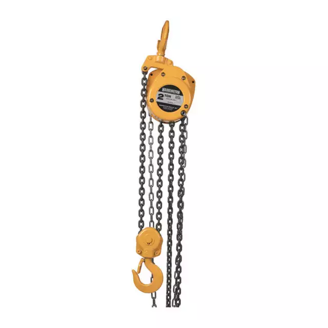 HARRINGTON CF020-15 Manual Chain Hoist,4000 lb.,Lift 15 ft.