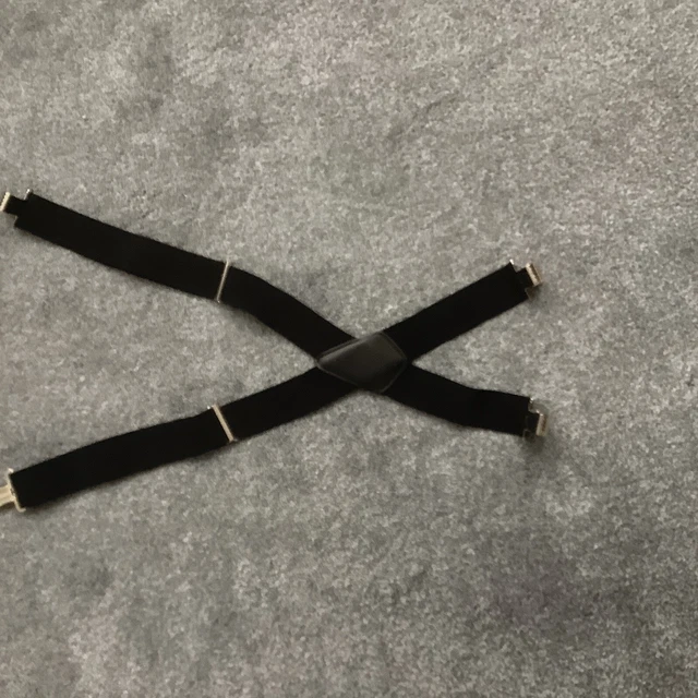 Olata Bretelles En Y Hommes Ru00e9sistantes Extra-larges, U00e0 Six Clips - 5