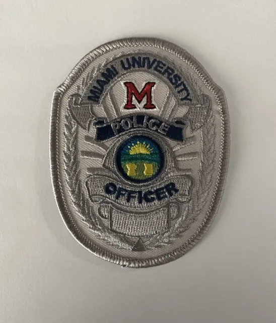 Miami University (OH) Police Officer Badge patch