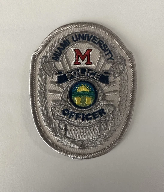 Miami University (OH) Police Officer Badge patch