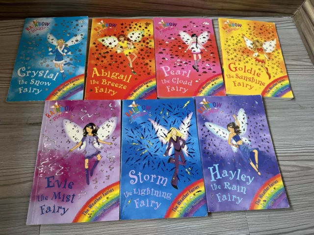 Rainbow Magic Weather Fairies Books 8-14 Set