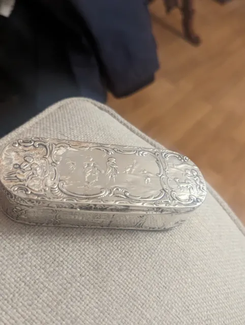 18th Century Dutch Box 930 Silver