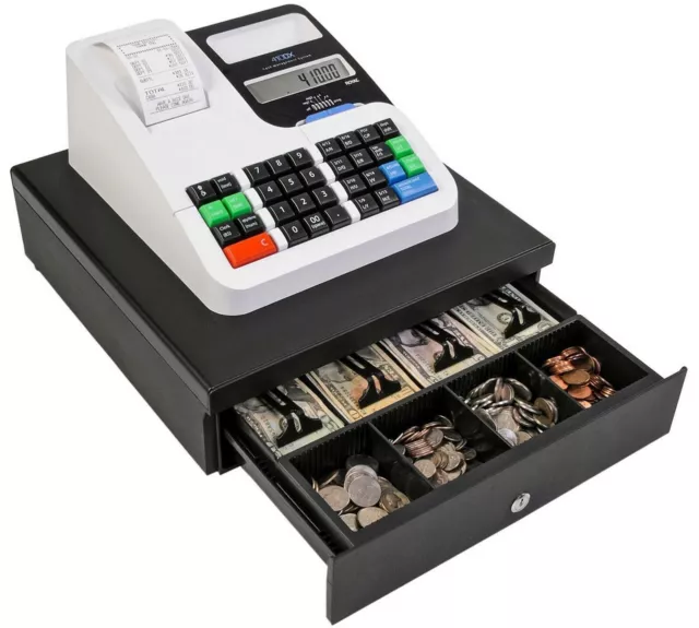 Royal Electronic 89214G Cash Register Royal 410DX Cash Management System.