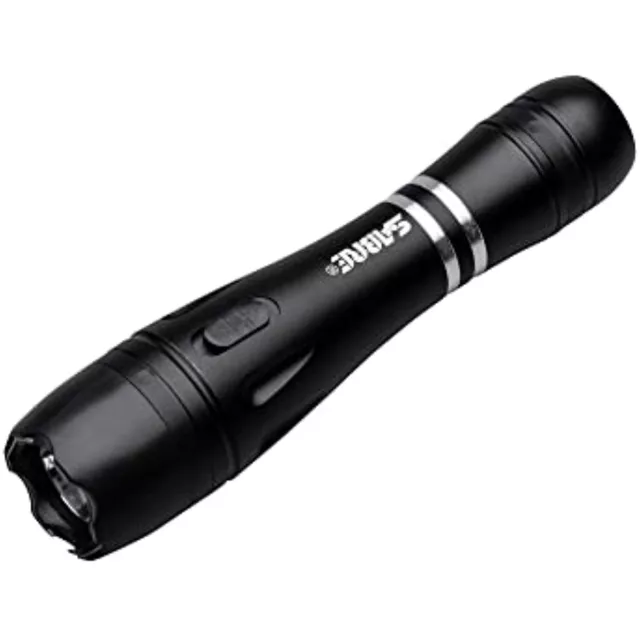 SABRE Tactical Series Stun Gun with LED Flashlight, Maximum Strength 2.517 µC