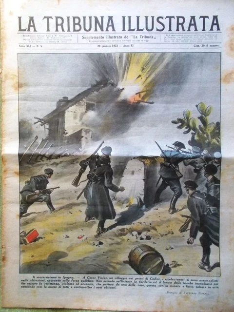 La Tribuna Illustrata Du 29 Mars 1891 – Funérailles De Napoleone Leonardi Villa Salviatino, Occasion