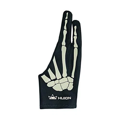 Huion Gant Skeleton pour Tablette de Dessin Graphique Gant Anti-Fouling Idéal...