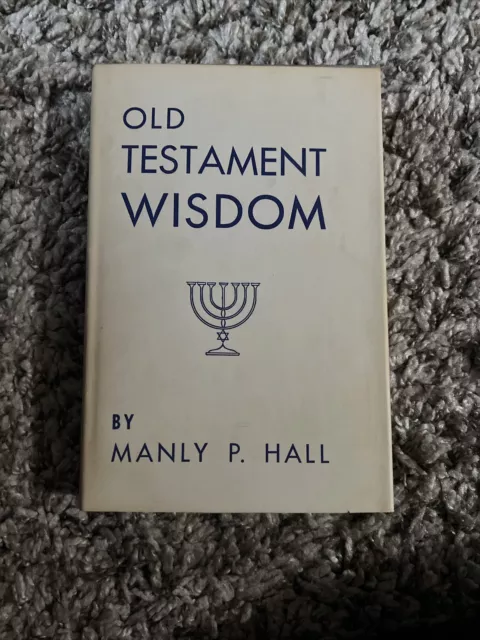 Old Testament Wisdom by Manly P. Hall 1st Ed.