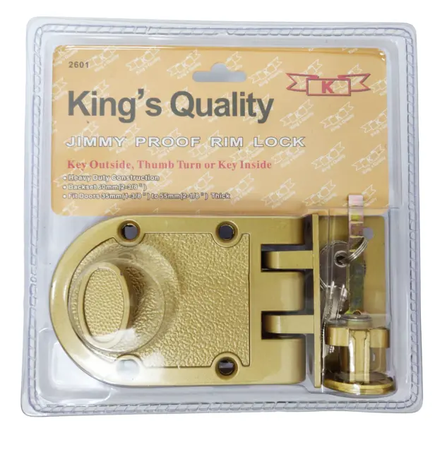 Single Cylinder Jimmy Proof Deadbolt with KW1 Key Cylinder Jimmyproof Lock