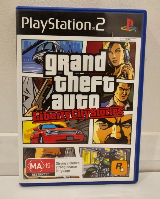 Grand Theft Auto Liberty City Stories PS2 PAL *No Map or Manual