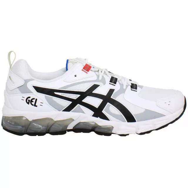 Asics Gel-Quantum 180 6 Lace-Up White Synthetic Mens Trainers 1201A063_103