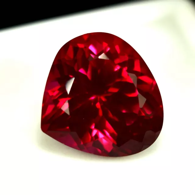 Natural Mozambique Red Ruby 7.15 Ct AAA+ Transparent Gemstone GIE Certified