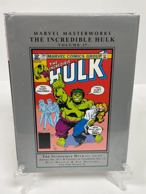Marvel Masterworks Incredible Hulk Vol 17 New Marvel HC Hardcover Sealed