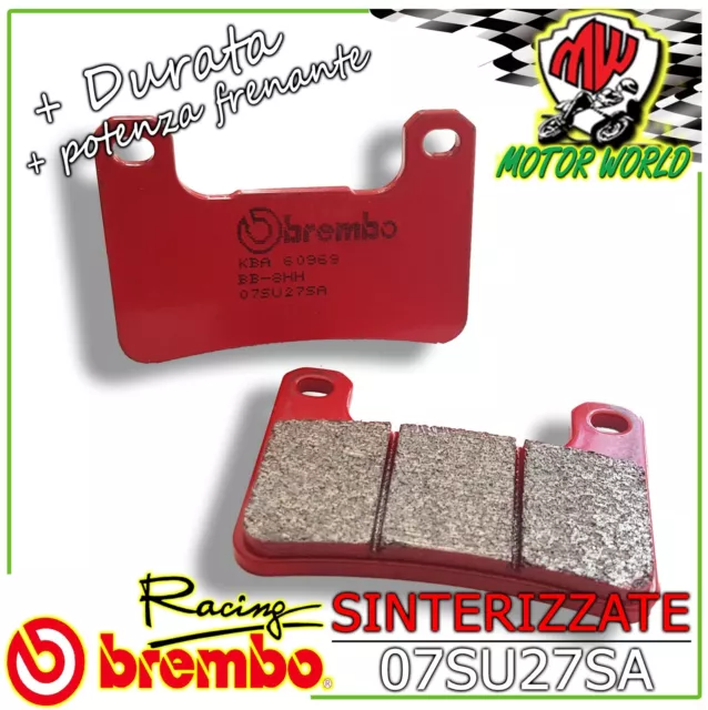 07Su27Sa Pastiglie Brembo Sinterizzate Anteriori Suzuki Gsx-R 750 2004 - 2010