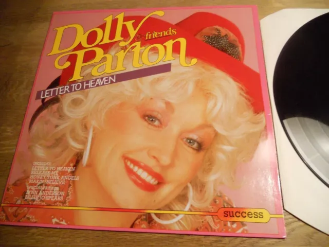 Dolly Parton & Friends Letter To Heaven Danish Dutch Secam 12 Inch Vinyl Lp Used