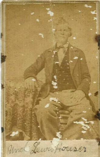Antique 1800s Portrait Photograph