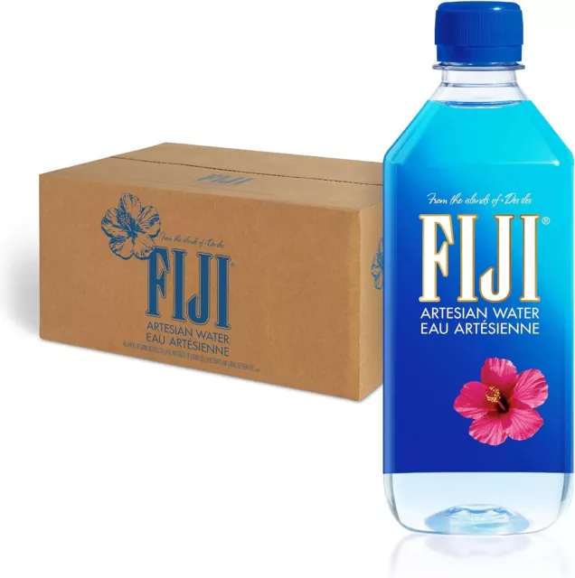 FIJI Natural Artesian Water Bottles 6 X 500 Ml Pack Of 4 Total 24 Bottles Uk