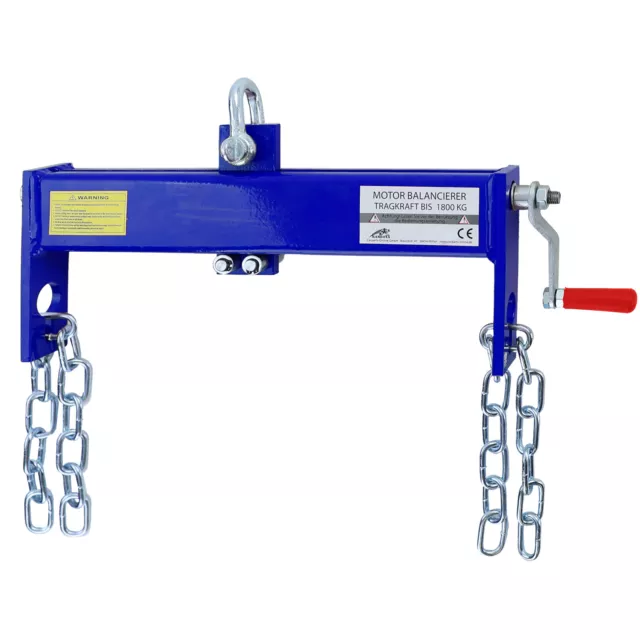 1800kg Professionnel Moteur Balancierer Positionneur pour Atelier Grue Bleu