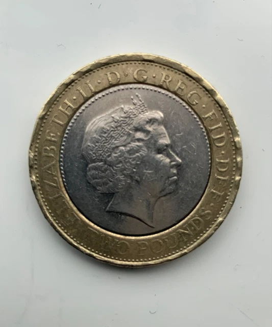 Rare £2 Pound Trade Coin 1807-2007 Abolition Of The Slavery With Mint Errors