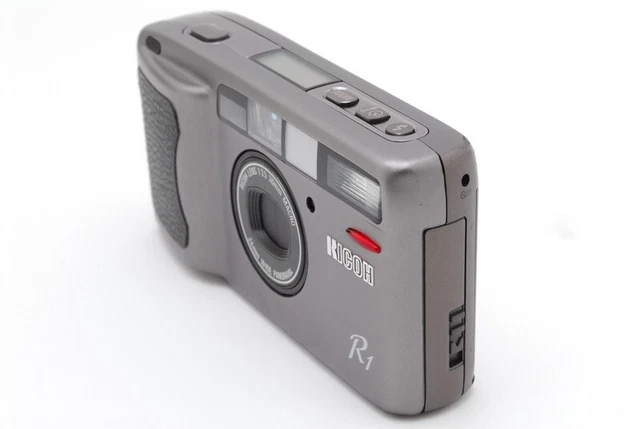 LCD Works [NEAR MINT] Ricoh R1 GRAY Point & Shoot 35mm Film Camera From JAPAN 3