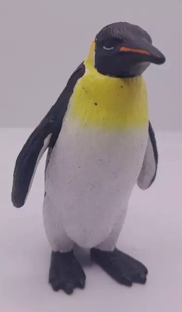 SCHLEICH  da BARBAPUFFO WORLD OF NATURE 14140 PINGUINO IMPERATORE Retired RARE