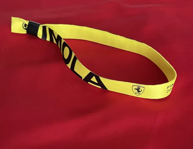 Ferrari World Finals 2022 PASS Track IMOLA Challenge Bracelet 2