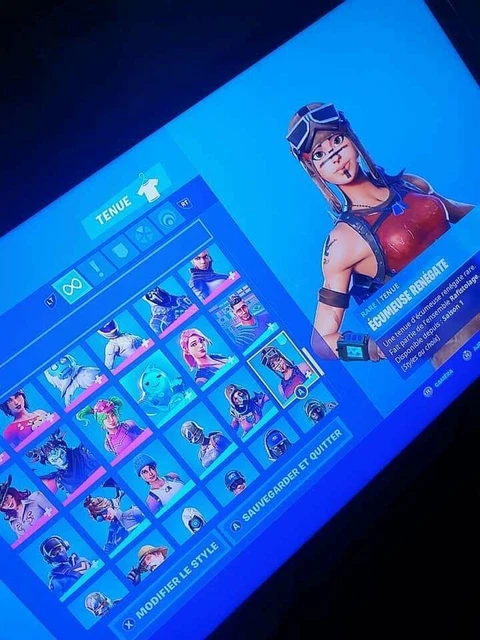 Compte Fornite Rare Renegate Ps4 Pc Xbox Switch (Snap pour l’achat : math7car) 