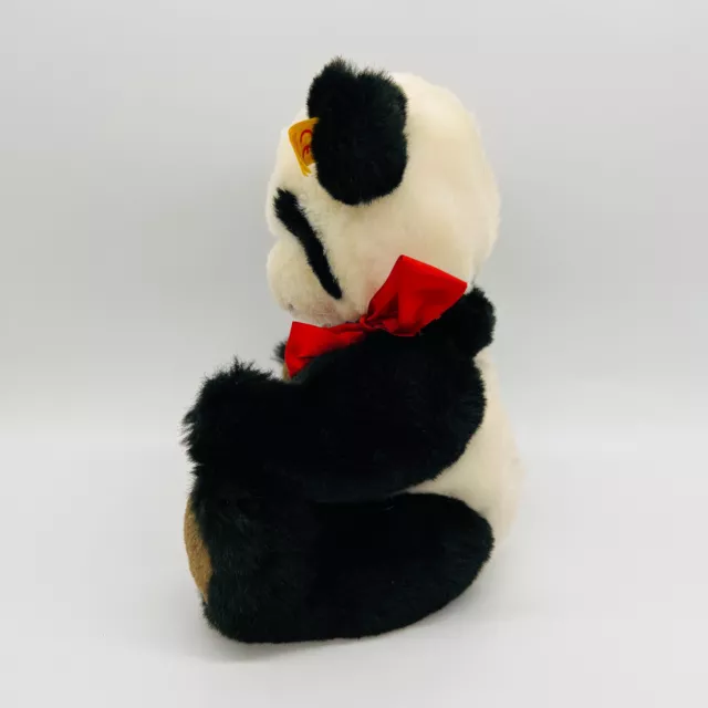 STEIFF Bär Teddy PETSY PANDA | 0240/28 | KFS | 26 cm | Jahr 1988 | Sehr gut 2