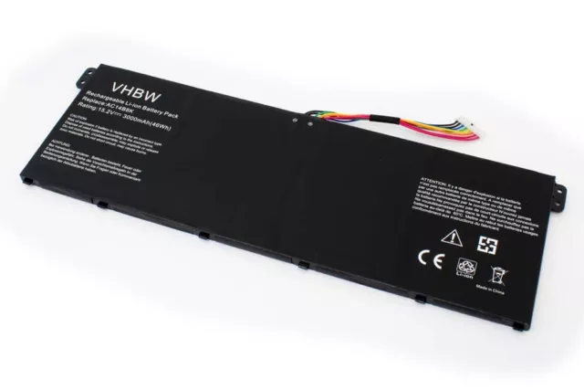 Batterie 3000mAh pour Acer Aspire V3-111, V3-111P, V3-112, V3-112P