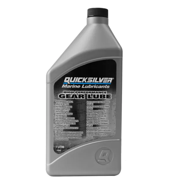 1L Quicksilver Getriebeöl High Performance SAE90 ab 75PS 92-858064QB1 gear lube