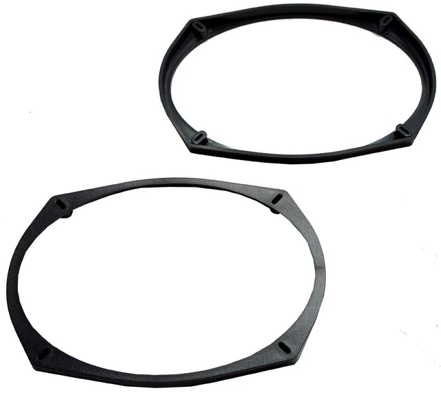 Car Audio Universal 6x9 Aftermarket Speaker Spacer - Adds 1/2 Depth - Pair