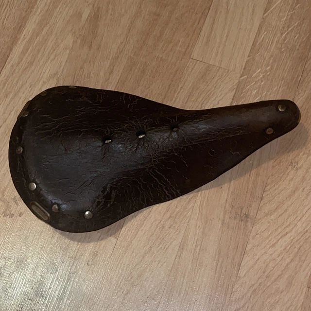 ANCIENNE SELLE DE Vélo En Cuire Vintage PRYMA Groupon Spécial Traité