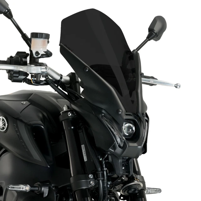 Cupolino Puig New Generation Sport Per Yamaha MT-09 2024 - Fumé Scuro, Aerodinamico