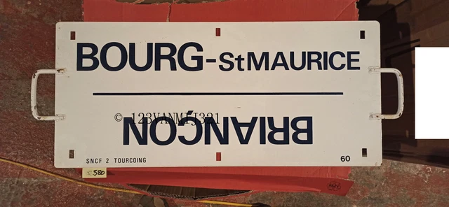 Plaque de cocher - Rue Grande Rue - Bourg-Saint-Bernard