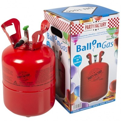 Alsino hqp01 Rosso Bottiglia elio per fino a 50 palloncini 