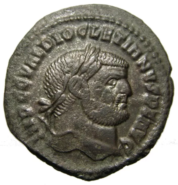 Diocletian (284-305 AD) Æ Follis, Genius, Cyzicus mint