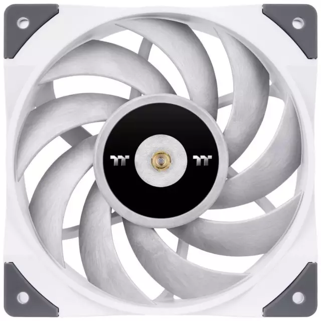 Thermaltake TOUGHFAN 12 Ventilateur pour PC blanc (l x H x P) 120 x 120 x 25 mm