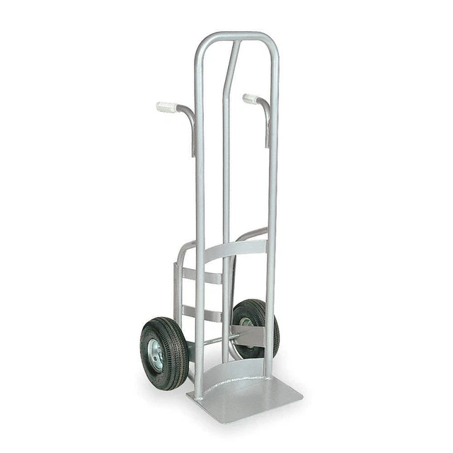 DAYTON 4W325 Keg Hand Truck,500 lb.,Aluminum,Silver