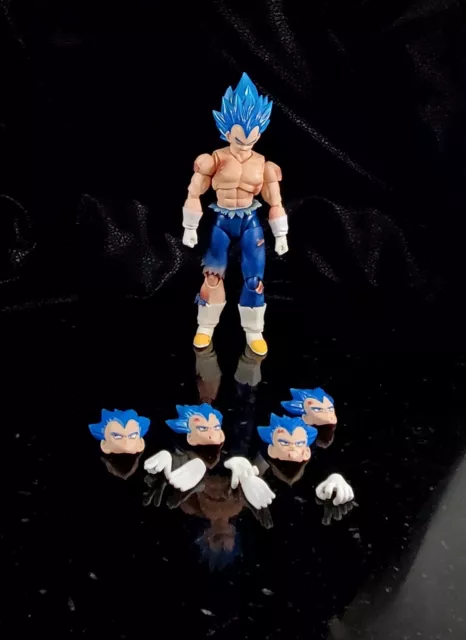 kong studios battle damaged vegeta and ssj2 goku : r/SHFiguarts