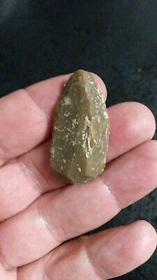 Beautiful Scraper Flint Neolithic Prehistory Antique Collection R6