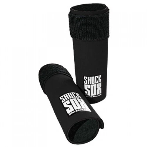 Shock Sox Fork Seal Guards 37-50mm Fork Tube 6" Black 6-BLACK for Motorcycle