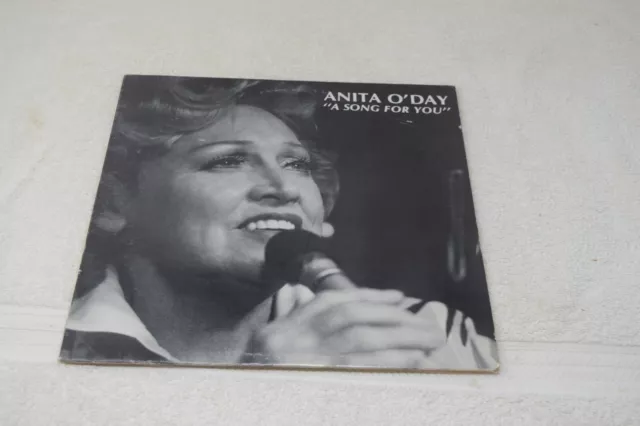 Autographed, Anita O'Day- A Song For You, Emily ER83084, Jazz, VG+