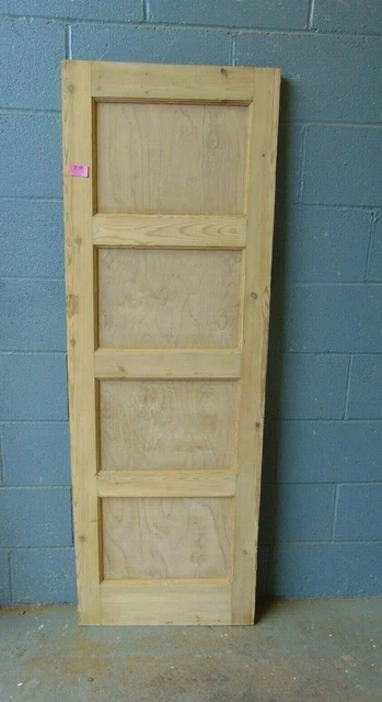 Reclaimed Pine Shaker Style  Internal Door Wooden ref 718
