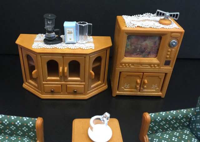 Sylvanian Families Wohnzimmer-Sofa – Original Von Epoch, Japanischer Import, Für Die Puppenstube