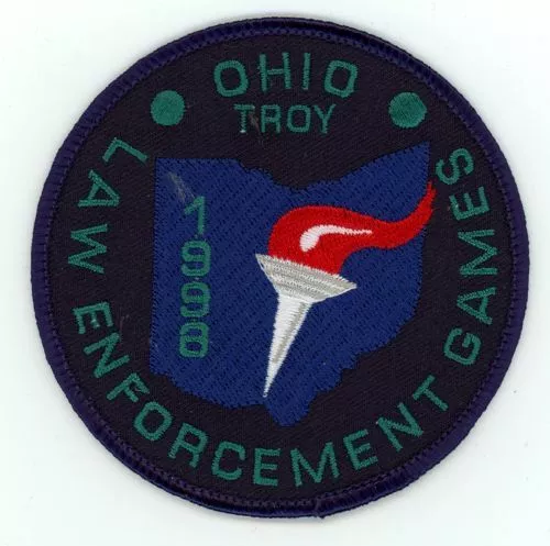 Oh Ohio Law Enforcement Olympics 1998 New Patch Sheriff Police