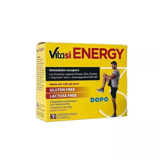 PIERPAOLI Vitasì Energy Dopo 3 - Sport Supplement 14 Sachets