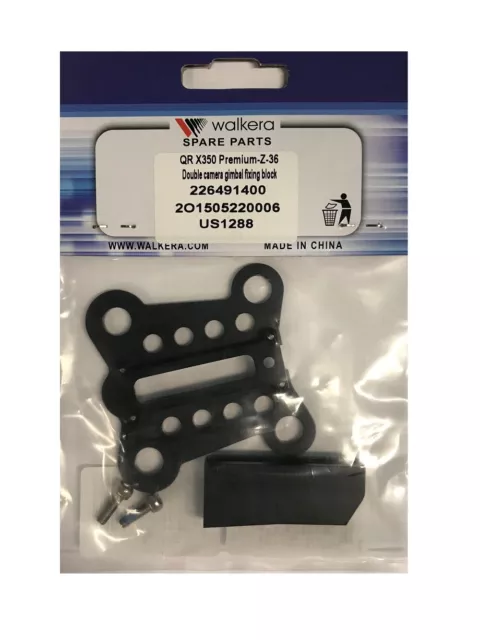 Walkera QR X350 Premium-Z-36 Double Camera Gimbal Fixing Block